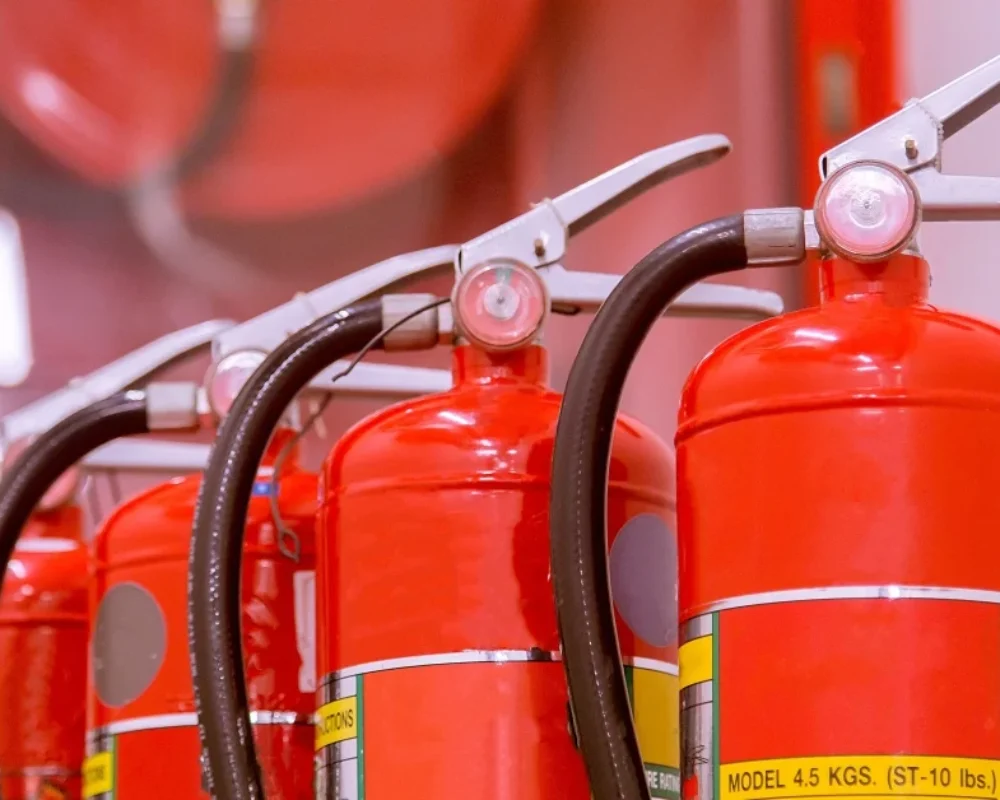 Serviço de recarga e manutenção de extintores