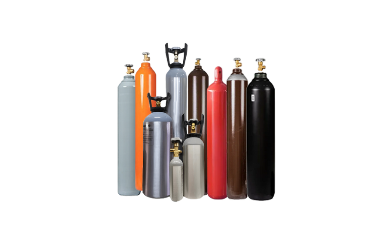 recarga de cilindros de gases industriais